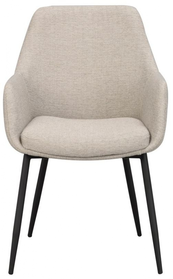 Armstoel \'Reily\' - Beige in de groep Meubels / Zitmeubels / Stoelen bij Reforma (110459)