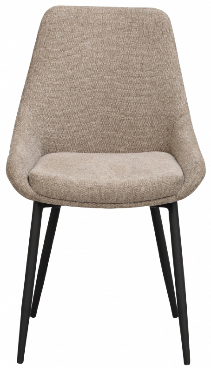 Stoel \'Sierra\' - Beige/Zwart in de groep Meubels / Zitmeubels / Stoelen bij Reforma (110487)