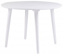 Ronde eettafel \'Lotta\' Ronde 106cm - Wit