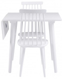Eettafel \'Lotta\' 80x80cm - Wit