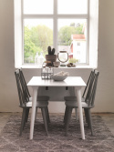Eettafel \'Lotta\' 120x80cm - Wit