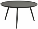 Salontafel \'Daisy\' Rond 80cm - Zwart