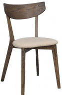 Stoel \'Ami\' - Bruin/ Beige