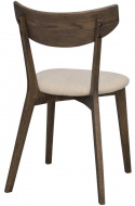 Stoel \'Ami\' - Bruin/ Beige