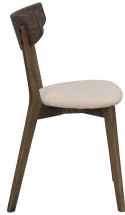 Stoel \'Ami\' - Bruin/ Beige