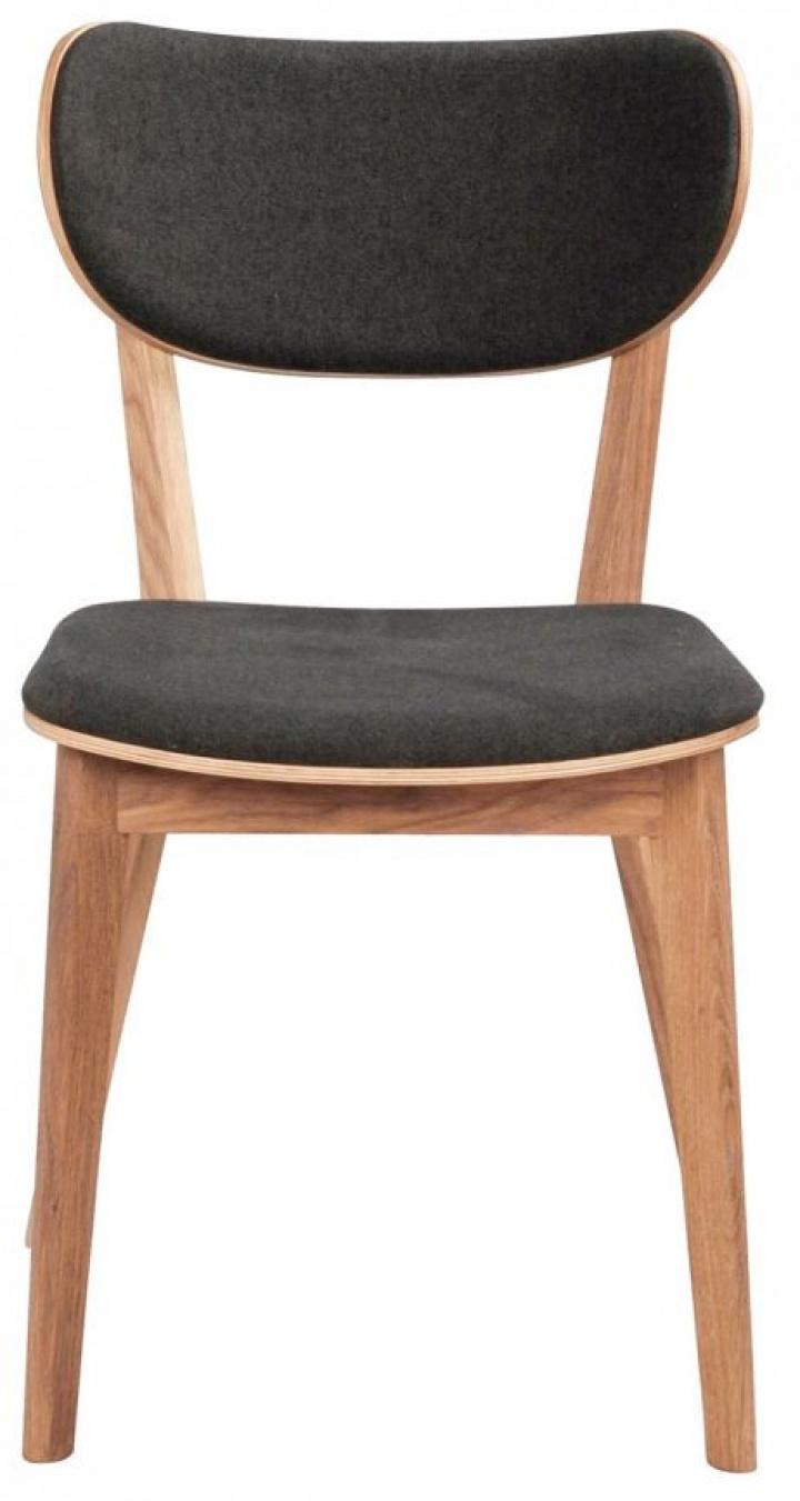Stoel - \'Kato\' - Eik/Donkergrijs in de groep Meubels / Zitmeubels / Stoelen bij Reforma (113036)