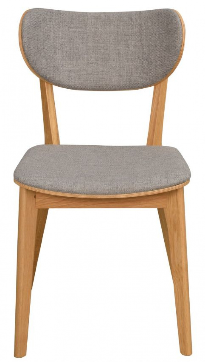 Stoel - \'Kato\' - Eik/Lichtgrijs in de groep Meubels / Zitmeubels / Stoelen bij Reforma (113037)