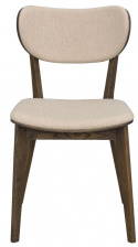 Stoel \'Kato\' - Bruin/ Beige