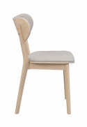 Stoel \'Kato\' - Grijs/beige/witgepigmenteerd