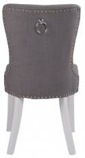 Stoel \'Ina\' - Grijs/Wit