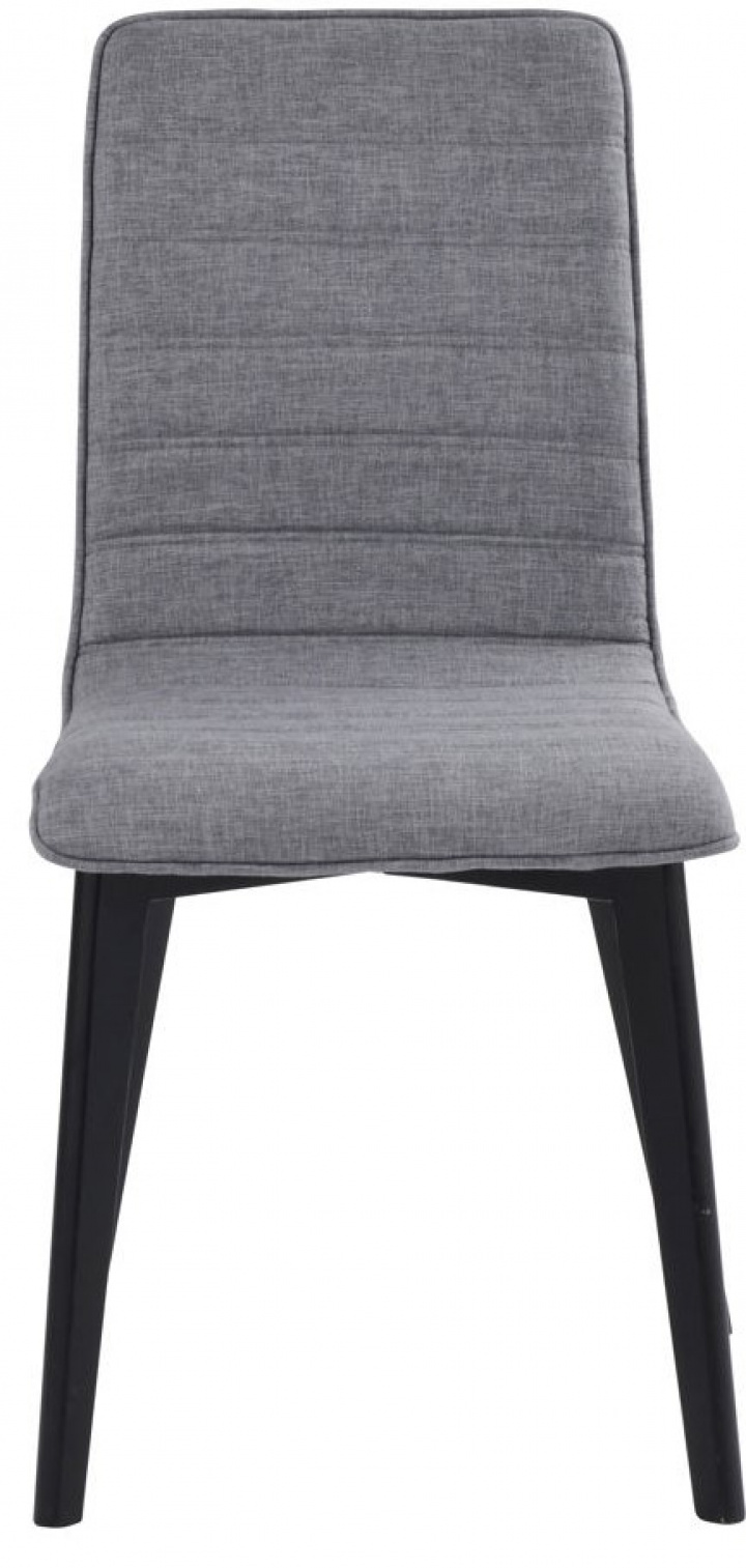 Stoel \'Gracy\' - Lichtgrijs/Zwart in de groep Meubels / Zitmeubels / Stoelen bij Reforma (113635)