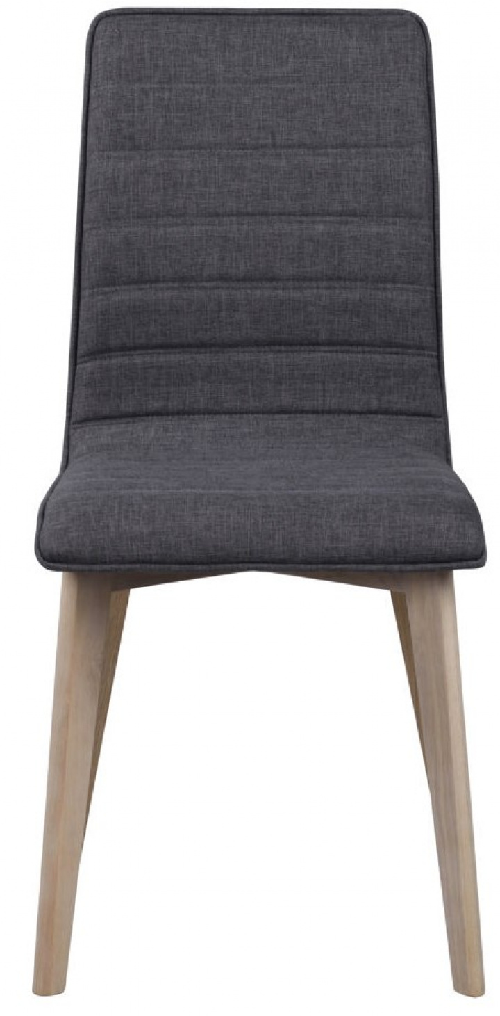 Stoel \'Gracy\' - Donkergrijs/Witgepigmenteerd in de groep Meubels / Zitmeubels / Stoelen bij Reforma (113640)