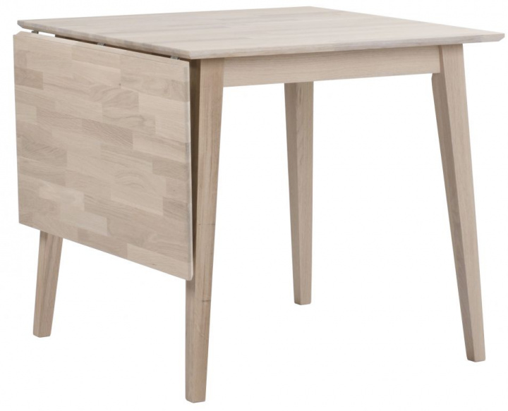 Eettafel \'Filippa\' 80x80cm - Witgeolied Eiken in de groep Meubels / Tafels / Eettafel bij Reforma (113718)