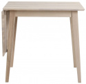 Eettafel \'Filippa\' 80x80cm - Witgeolied Eiken