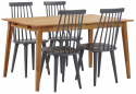Eettafel \'Filippa\' 140x90cm - Eiken