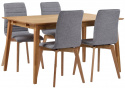Eettafel \'Filippa\' 140x90cm - Eiken