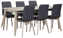 Eettafel \'Filippa\' 180x90cm - Natuurlijk