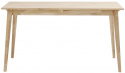 Eettafel \'Filippa\' 140x90cm - Witgeolied