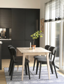 Eettafel \'Filippa\' 120x80cm - Witgeolied