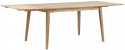 Uittrekbare plaat \'Filippa\' 50x90cm - Witgeolied Eiken 