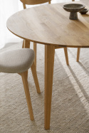Eettafel \'Filippa\' Rond 120cm - Natuurlijk