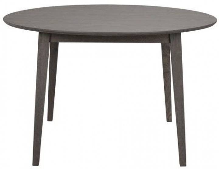Eettafel \'Filippa\' Rond 120cm - Donkerbruin in de groep Meubels / Tafels / Ronde eettafels bij Reforma (113830)