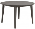Eettafel \'Filippa\' Rond 120cm - Donkerbruin