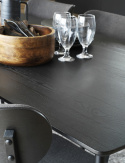 Eettafel \'Yumi\' 190x90cm - Zwart