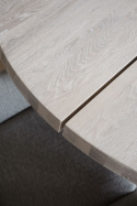 Eettafel \'Fred\' Rond 160cm - Witgepigmenteerd