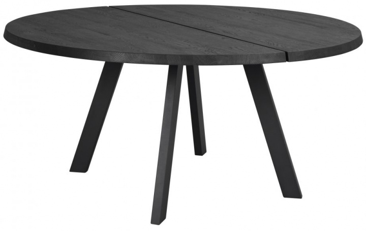 Eettafel \'Fred\' Rond 160cm - Zwart in de groep Meubels / Tafels / Ronde eettafels bij Reforma (117444)