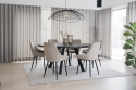 Eettafel \'Fred\' Rond 160cm - Zwart