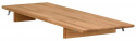 Inlegblad \'Filippa\' 40x105cm - Eiken