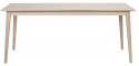 Eettafel \'Filippa\' 170x105cm - Eiken/Witgepigmenteerd