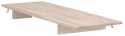 Inlegblad \'Filippa\' 40x105cm - Witgepigmenteerd Eiken