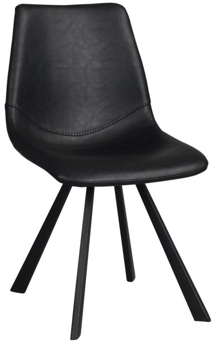 Stoel \'Auburn\' - Zwart in de groep Meubels / Zitmeubels / Stoelen bij Reforma (117650)