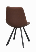 Stoel \'Auburn\' - Bruin/Zwart