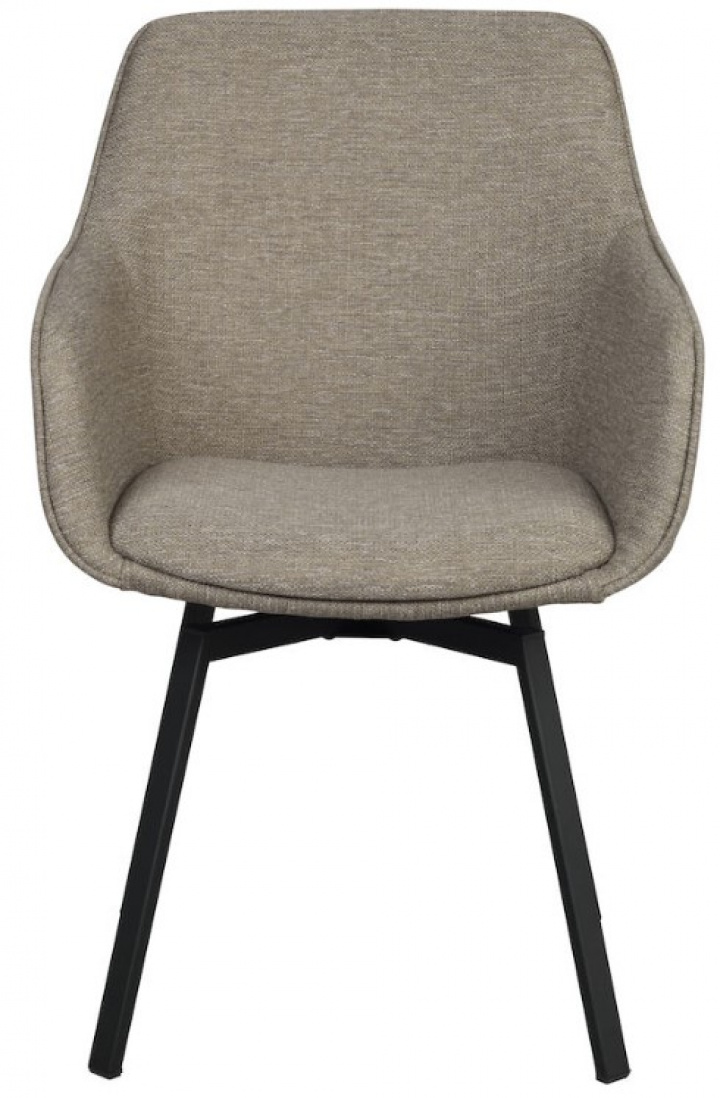 Armstoel \'Alison\' - Donker in de groep Meubels / Zitmeubels / Stoelen bij Reforma (117816)