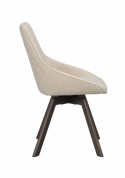 Stoel \'Alison\' - Bruin/Beige