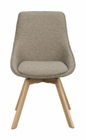 Stoel \'Alison\' - Donkerbeige