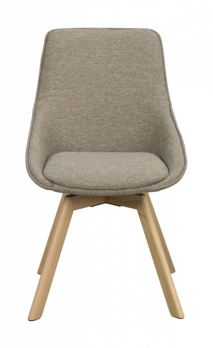 Stoel \'Alison\' - Donkerbeige in de groep Meubels / Zitmeubels / Stoelen bij Reforma (117864)