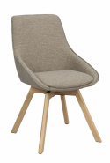Stoel \'Alison\' - Donkerbeige