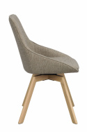Stoel \'Alison\' - Donkerbeige