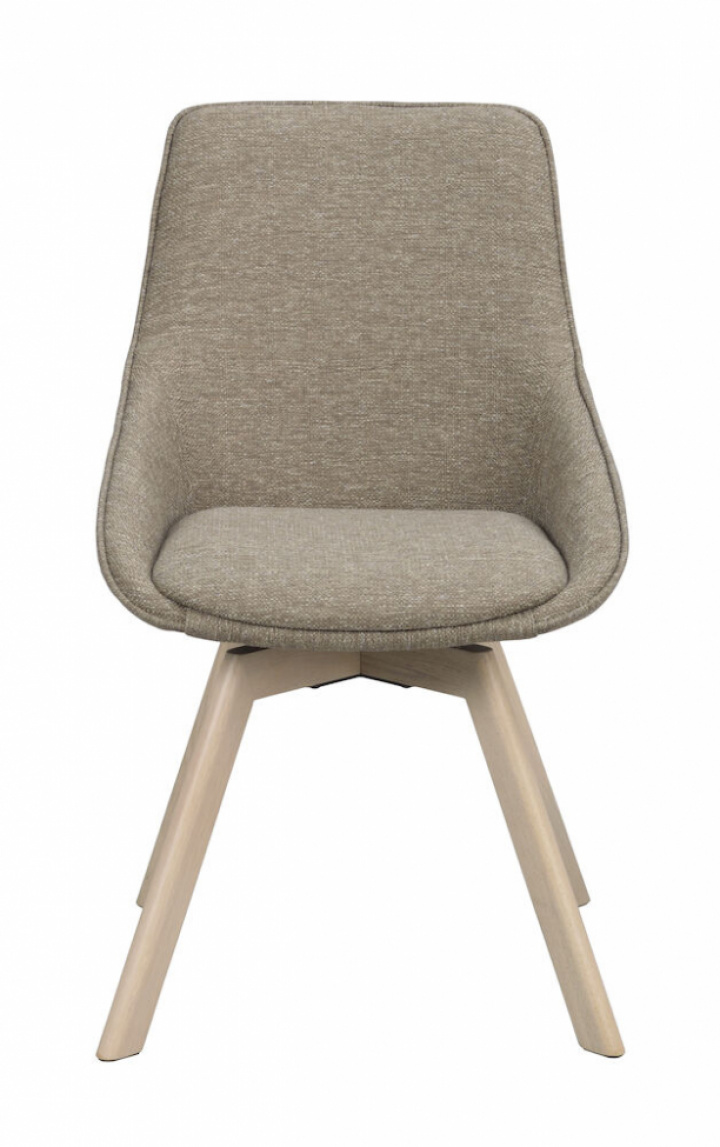 Stoel \'Alison\' - Donkerbeige/Witgepigmenteerd in de groep Meubels / Zitmeubels / Stoelen bij Reforma (117865)
