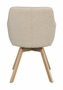 Armstoel \'Alison\' - Beige