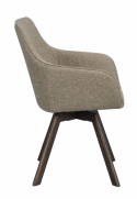 Armstoel \'Alison\' - Donkerbeige