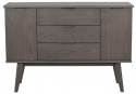 Dressoir \'Filippa\' 122x85cm - Donkere eik