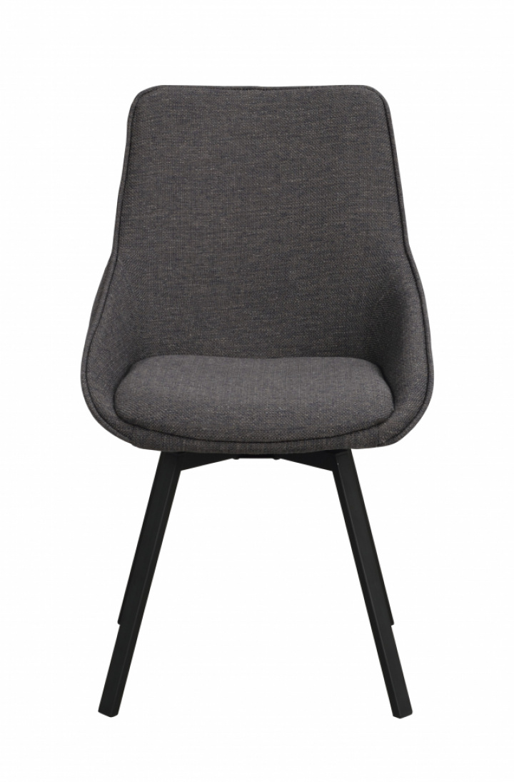 Stoel \'Alison\' - Grijs/zwart in de groep Meubels / Zitmeubels / Stoelen bij Reforma (118059)