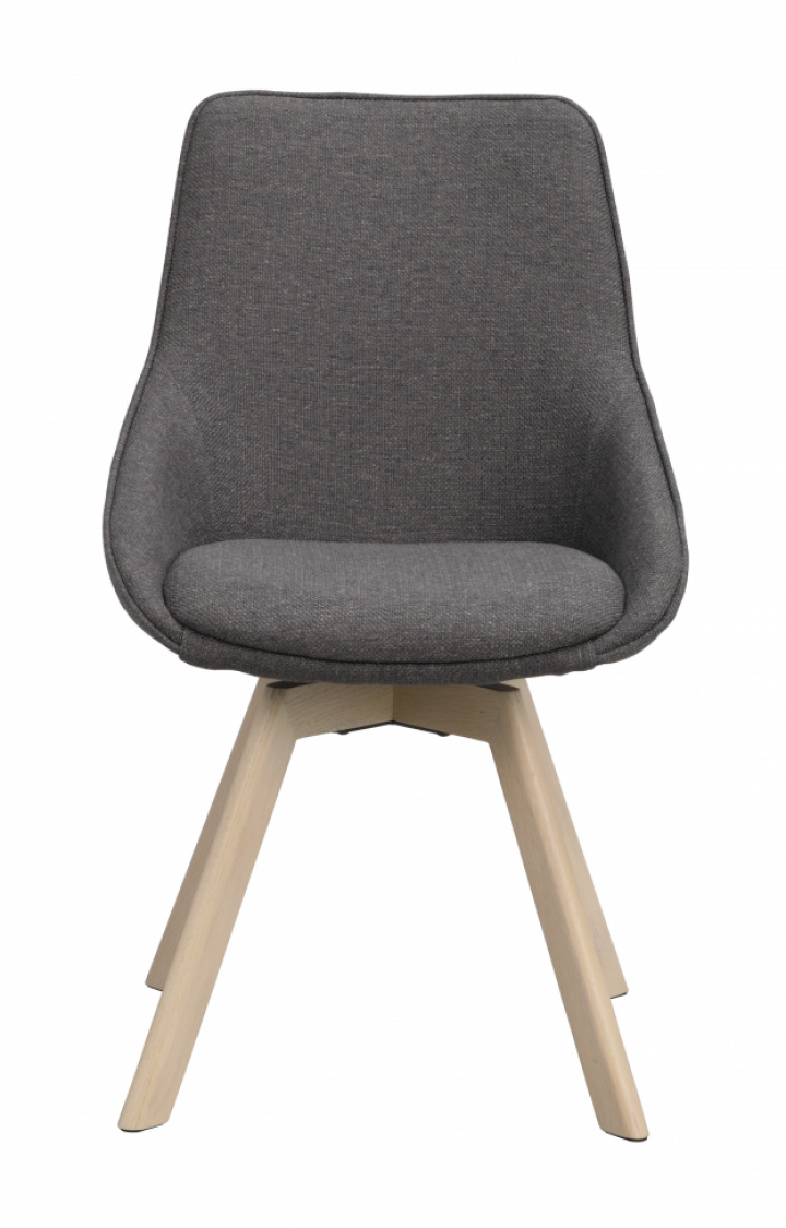 Stoel \'Alison\' - Grijs/witgepigmenteerd in de groep Meubels / Zitmeubels / Stoelen bij Reforma (118061)