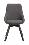 Stoel \'Alison\' - Grijs/bruin