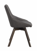 Stoel \'Alison\' - Grijs/bruin